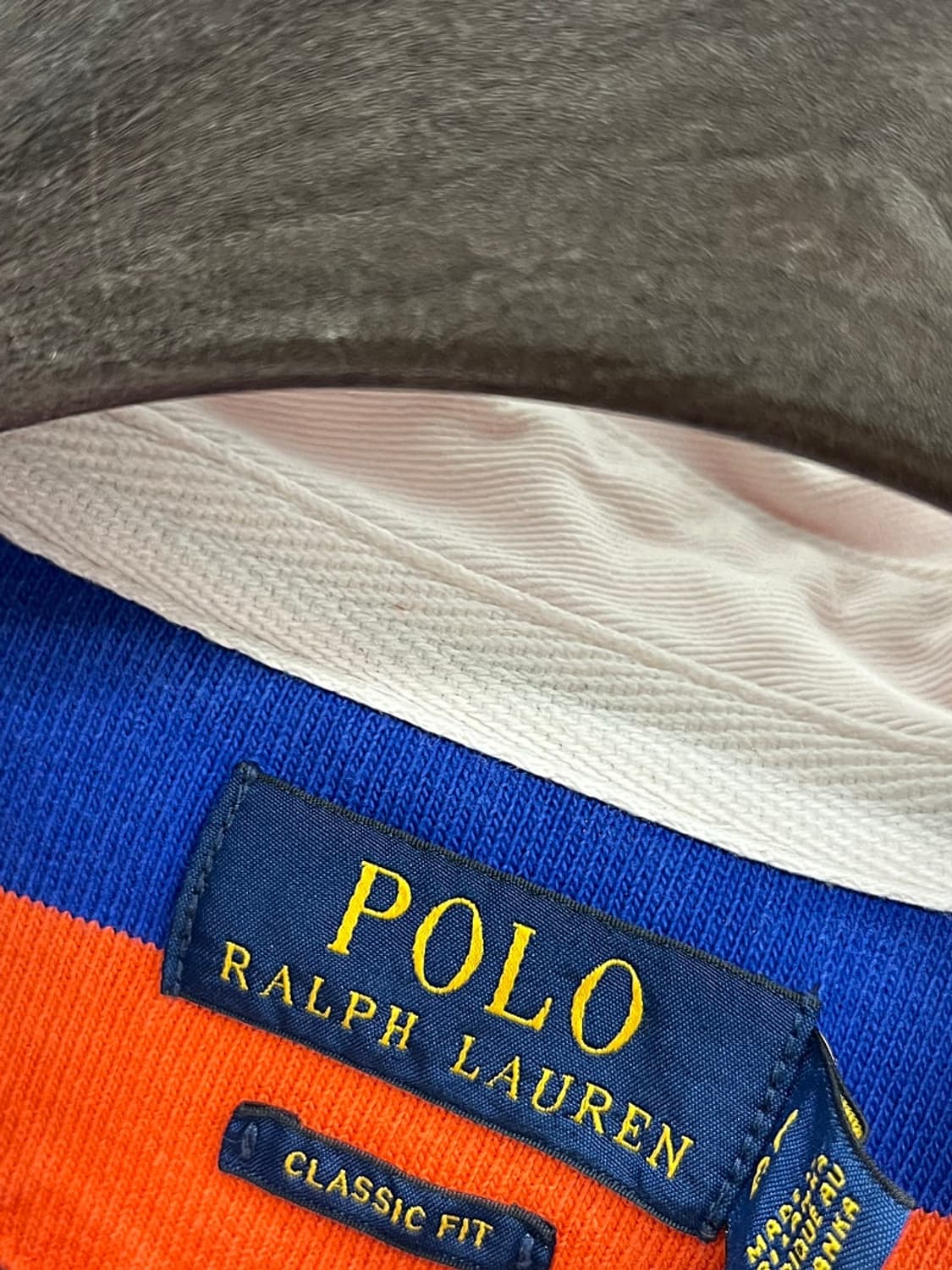 110) 폴로 오렌지 럭비티  상품이미지5
