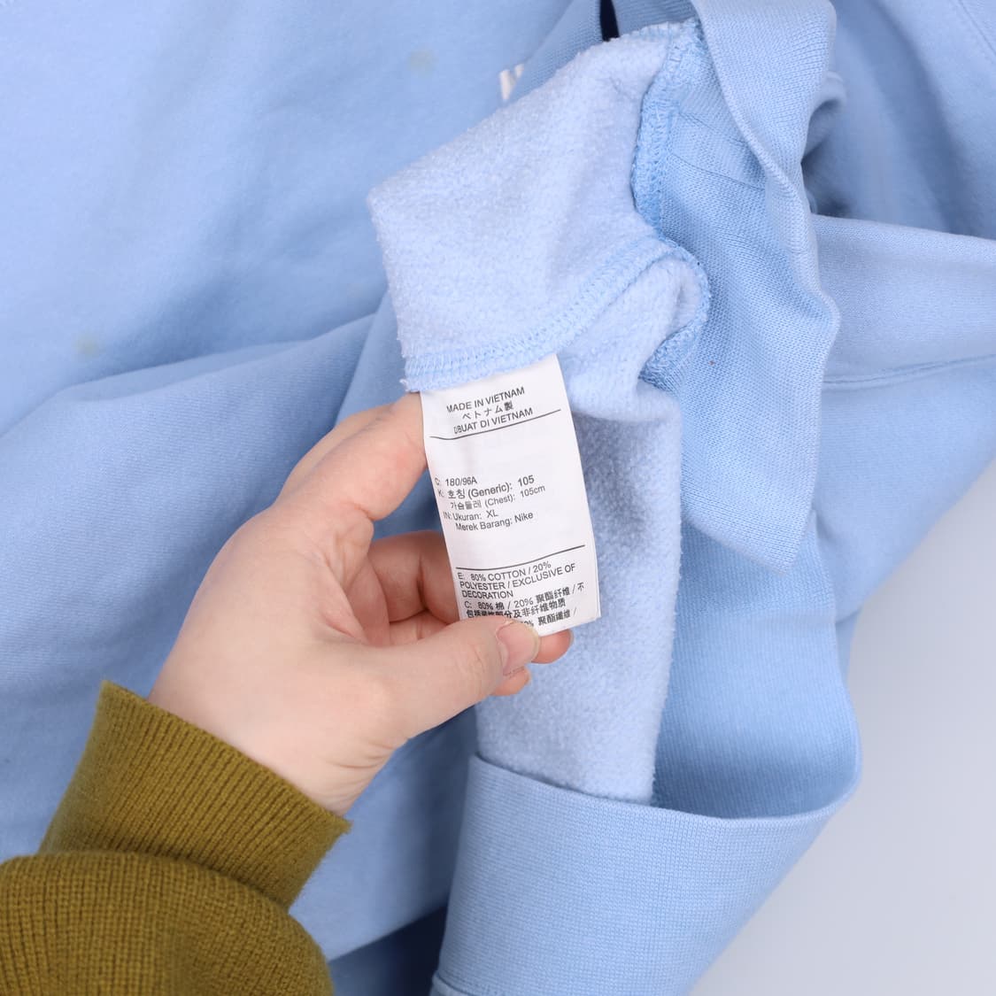 XL 나이키 스우시 긴팔 맨투맨 0227M 상품이미지5