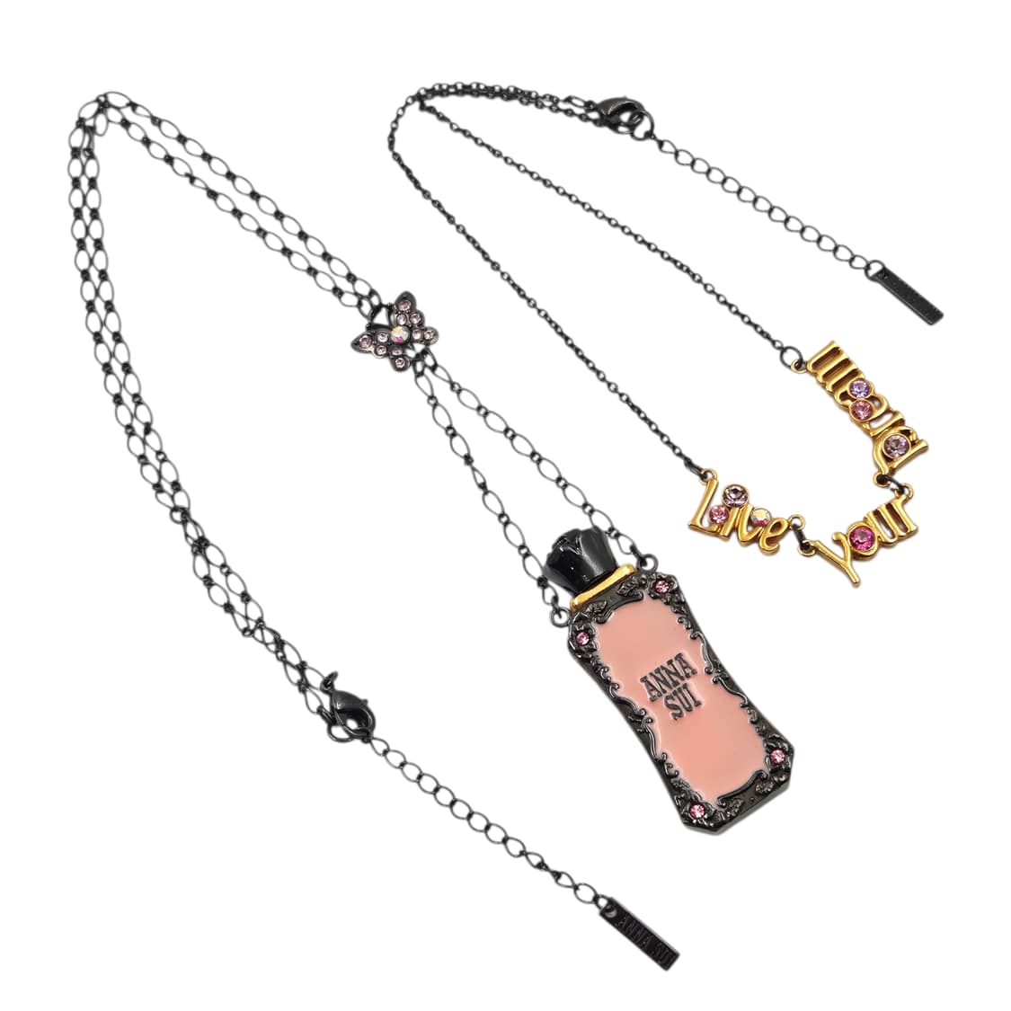 09s 한정 안나수이 향수 보틀 목걸이&초커 세트 상품이미지4