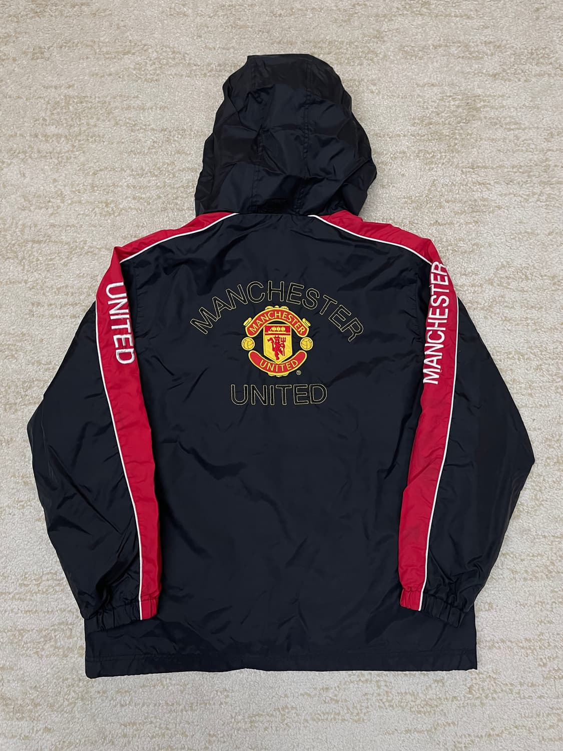 [L] 00s 맨체스터 유나이티드 공식 트레이닝 윈드브레이커 자켓 상품이미지10