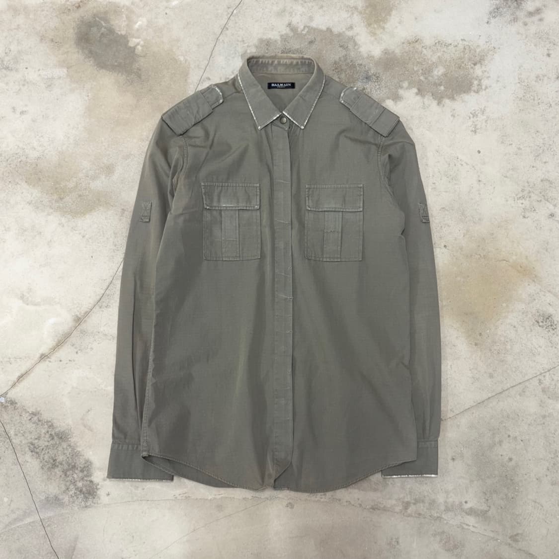 [36] SS10 Balmain Military Shirt 상품이미지1