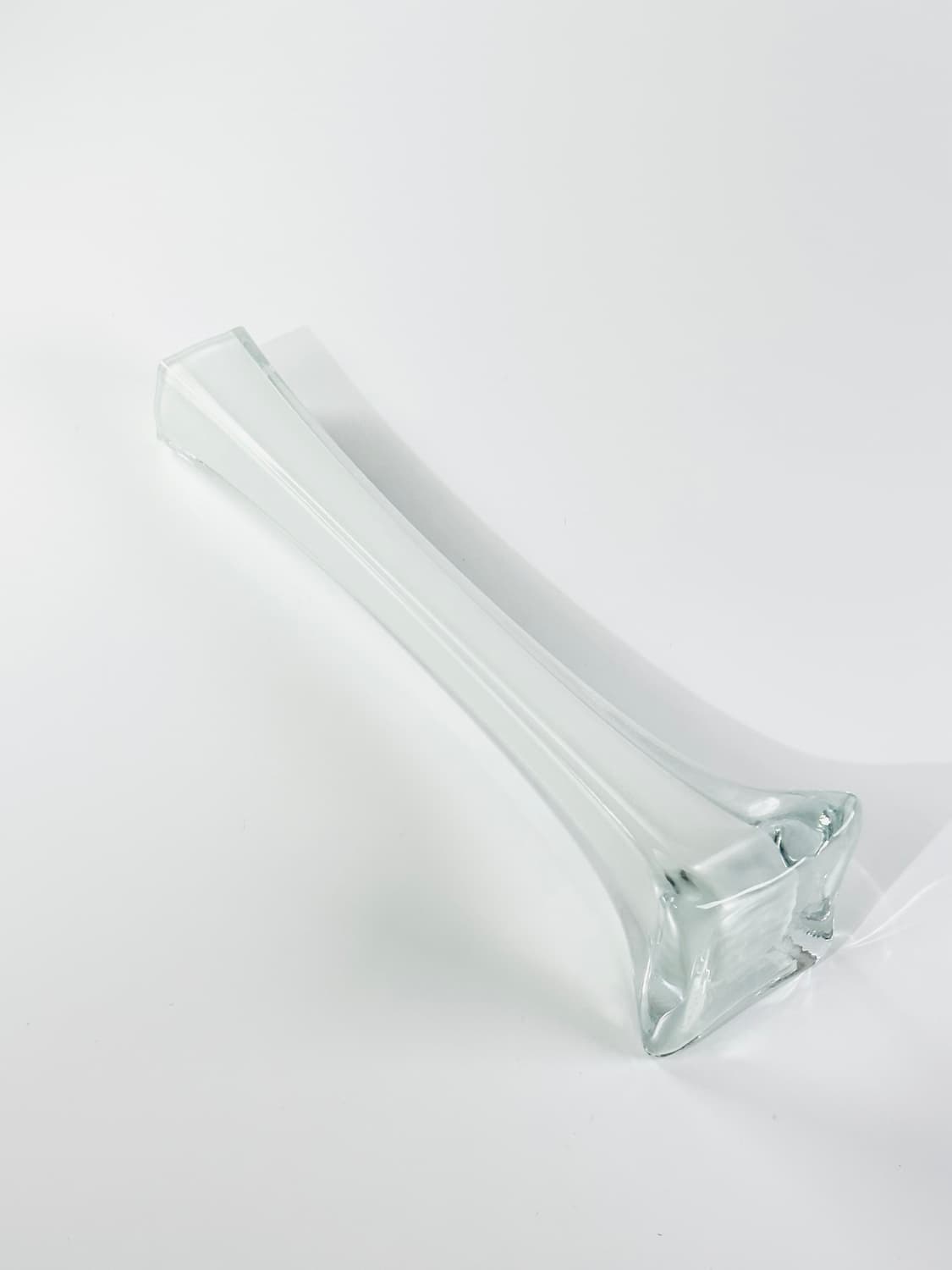 Eiffel Tower artglass square vase(white) 상품이미지1