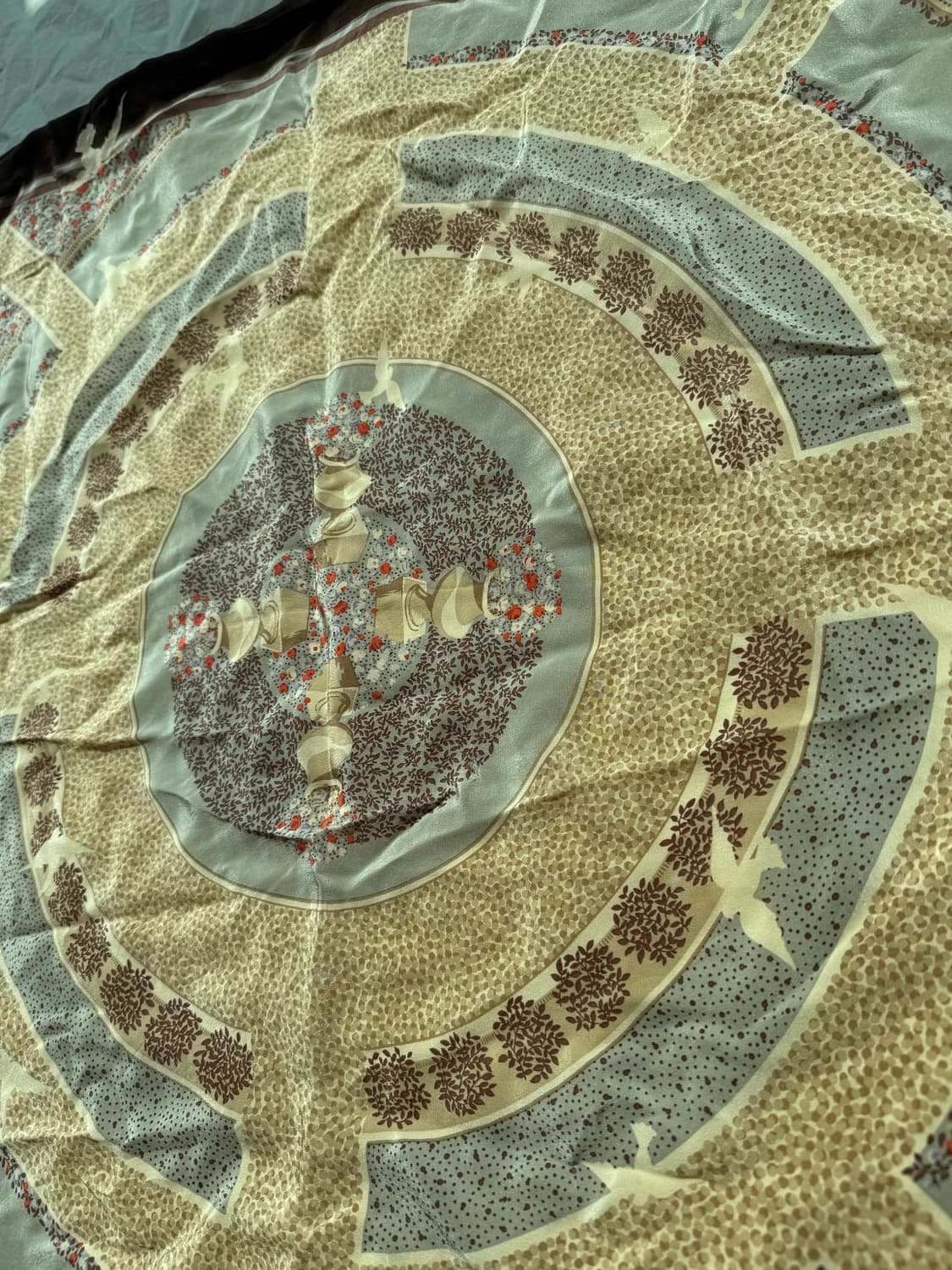 브라운 스카프 상품이미지2