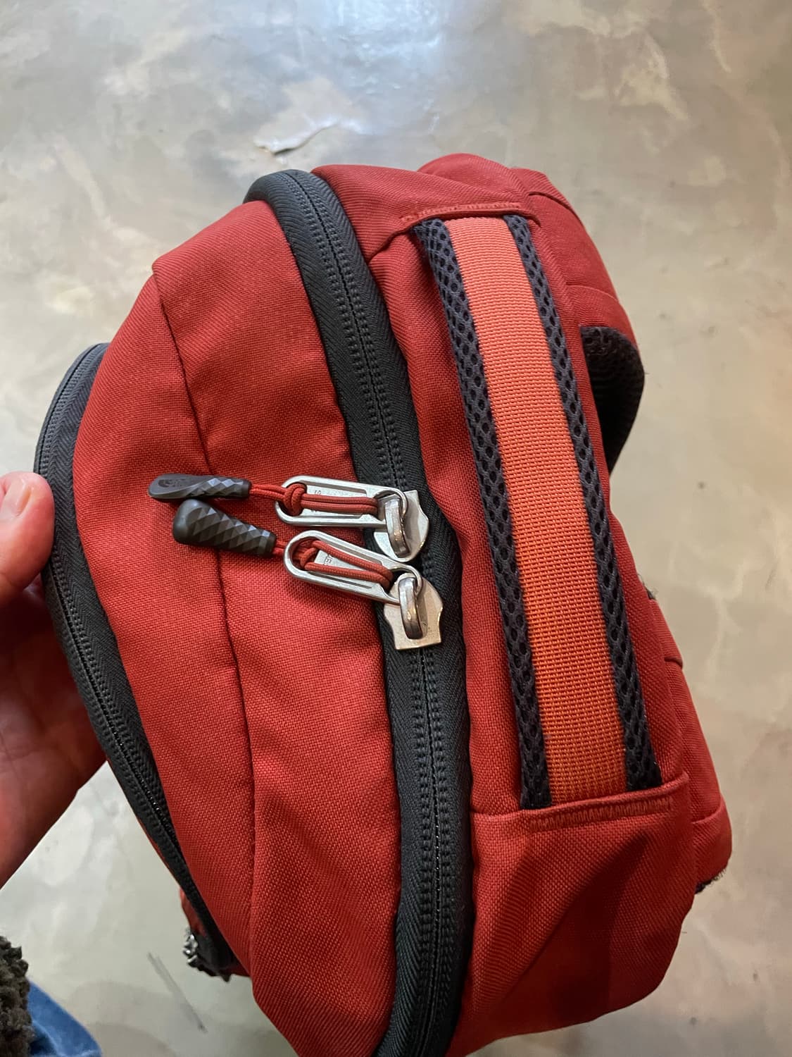 노스페이스 VALUT 오렌지 백팩 상품이미지6