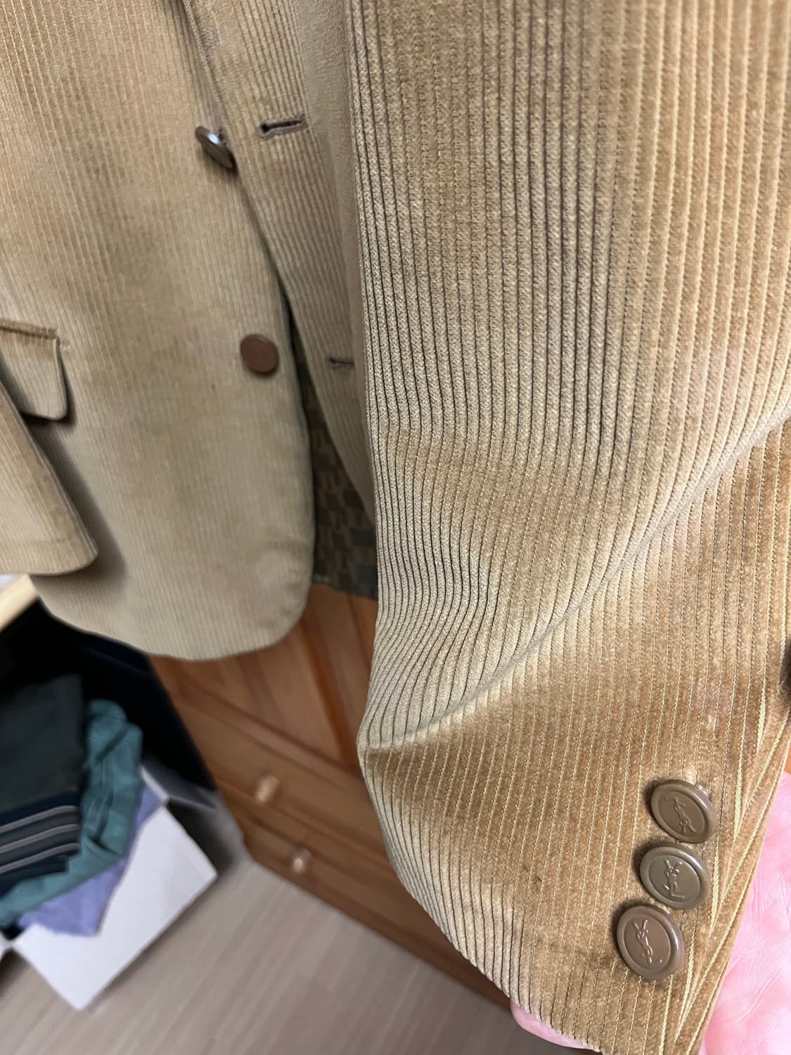 입생로랑 코듀로이 블레이저 상품이미지5