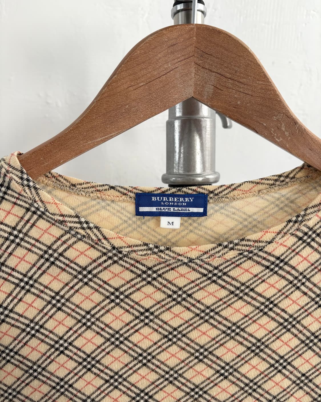 Burberry 버버리 블루라벨 노바체크 반팔 탑 상품이미지5