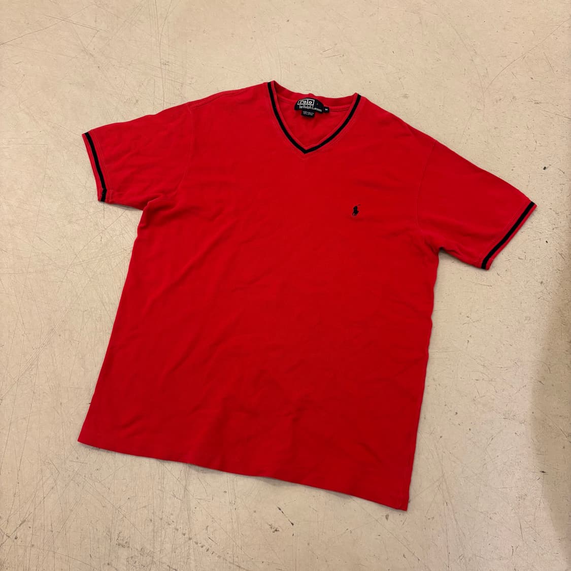 폴로 랄프로렌 포니 브이넥 반팔티 상품이미지1