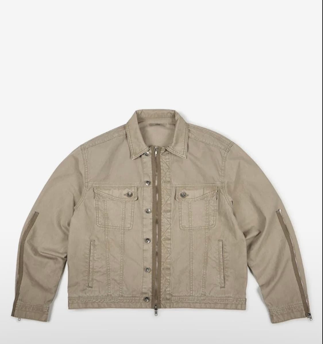 구매글) Etce 3 zip TRUCKER(BEIGE) M 구해요 상품이미지1