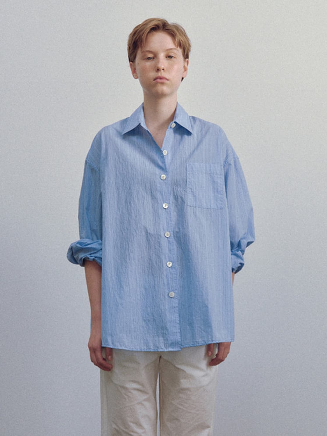 낫띵리튼 스트라이프 셔츠 상품이미지1