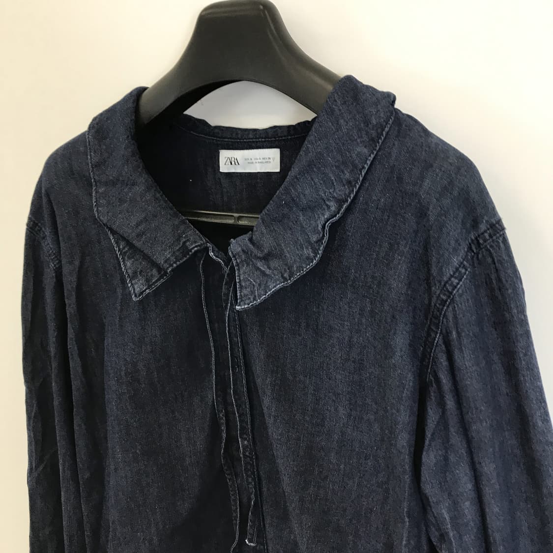 자라 리본데님 블라우스 [여성S] 상품이미지2