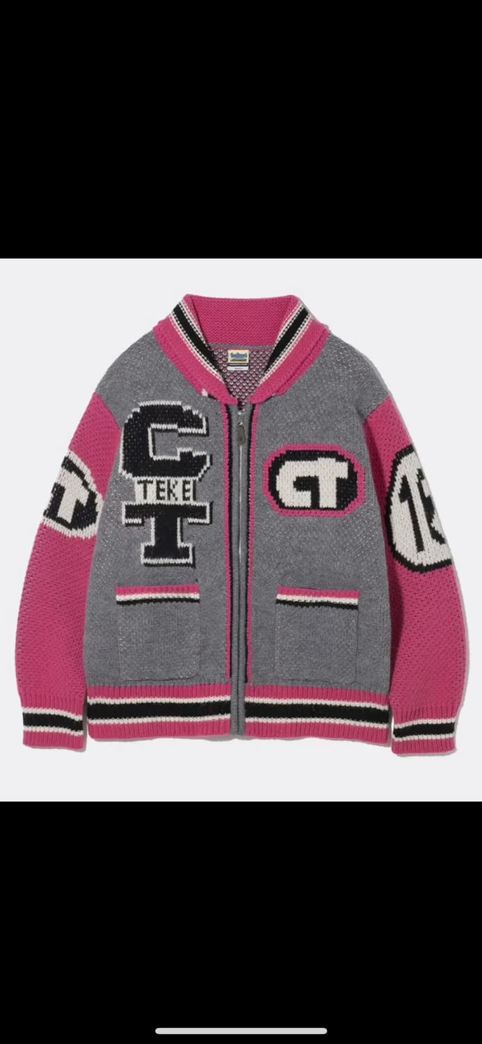 테켓 코위찬 니트집업 M 상품이미지1