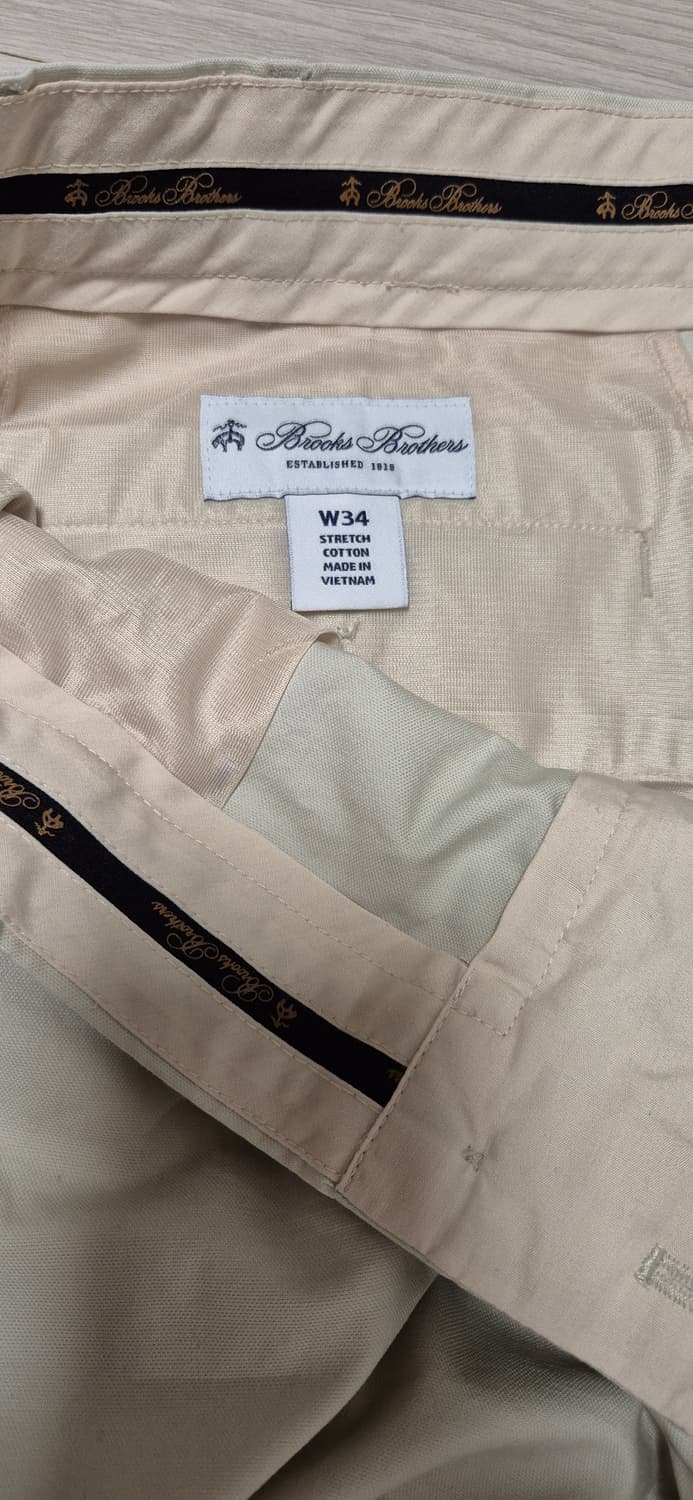 브룩스브라더스 베이지 팬츠 86(34) 상품이미지5