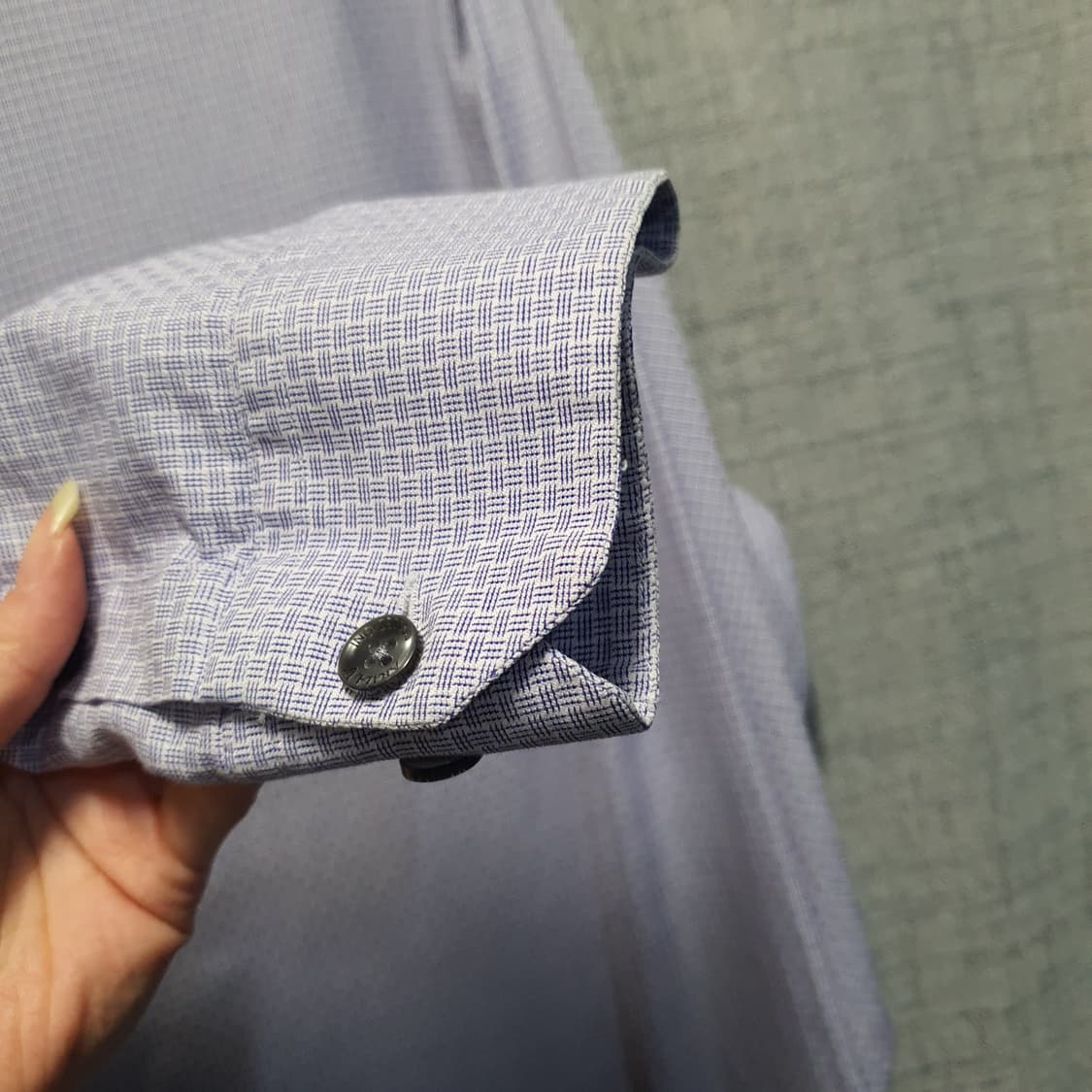 아르마니 꼴레지오니 남성 체크 셔츠  상품이미지4