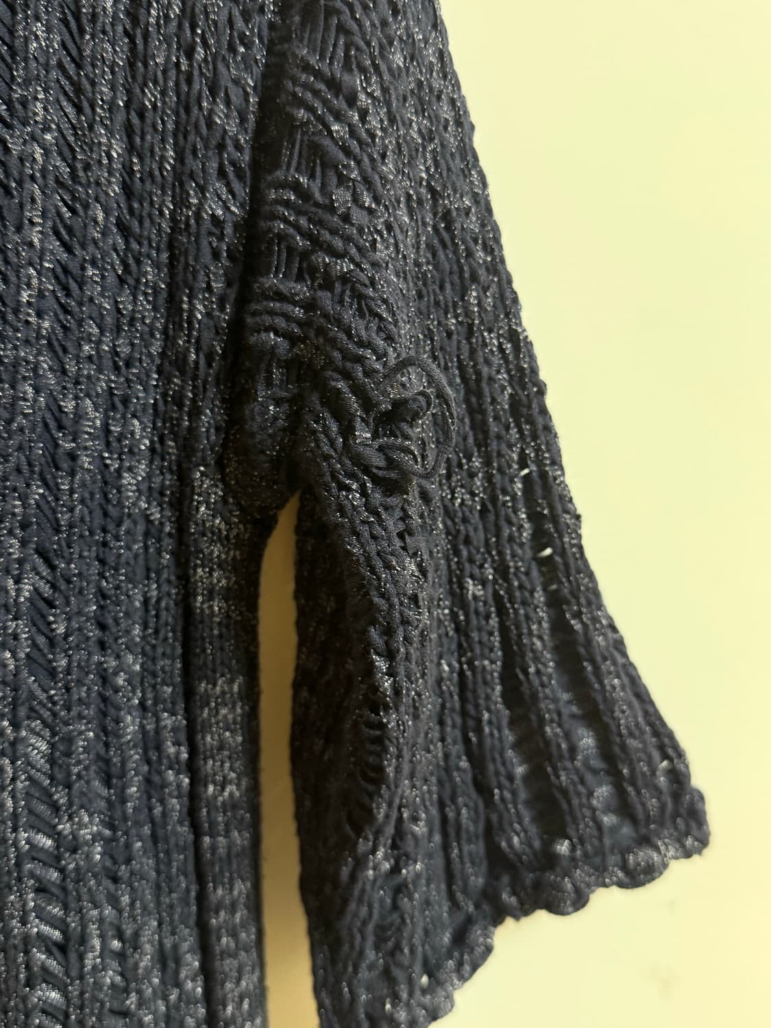 NET HALT SLEEVE KNIT 상품이미지4