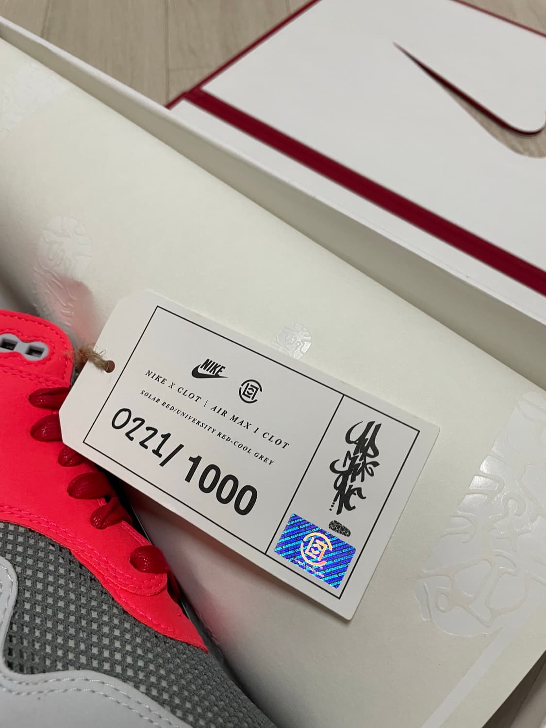 나이키 클랏 에어맥스1 스페셜박스 버젼 상품이미지6