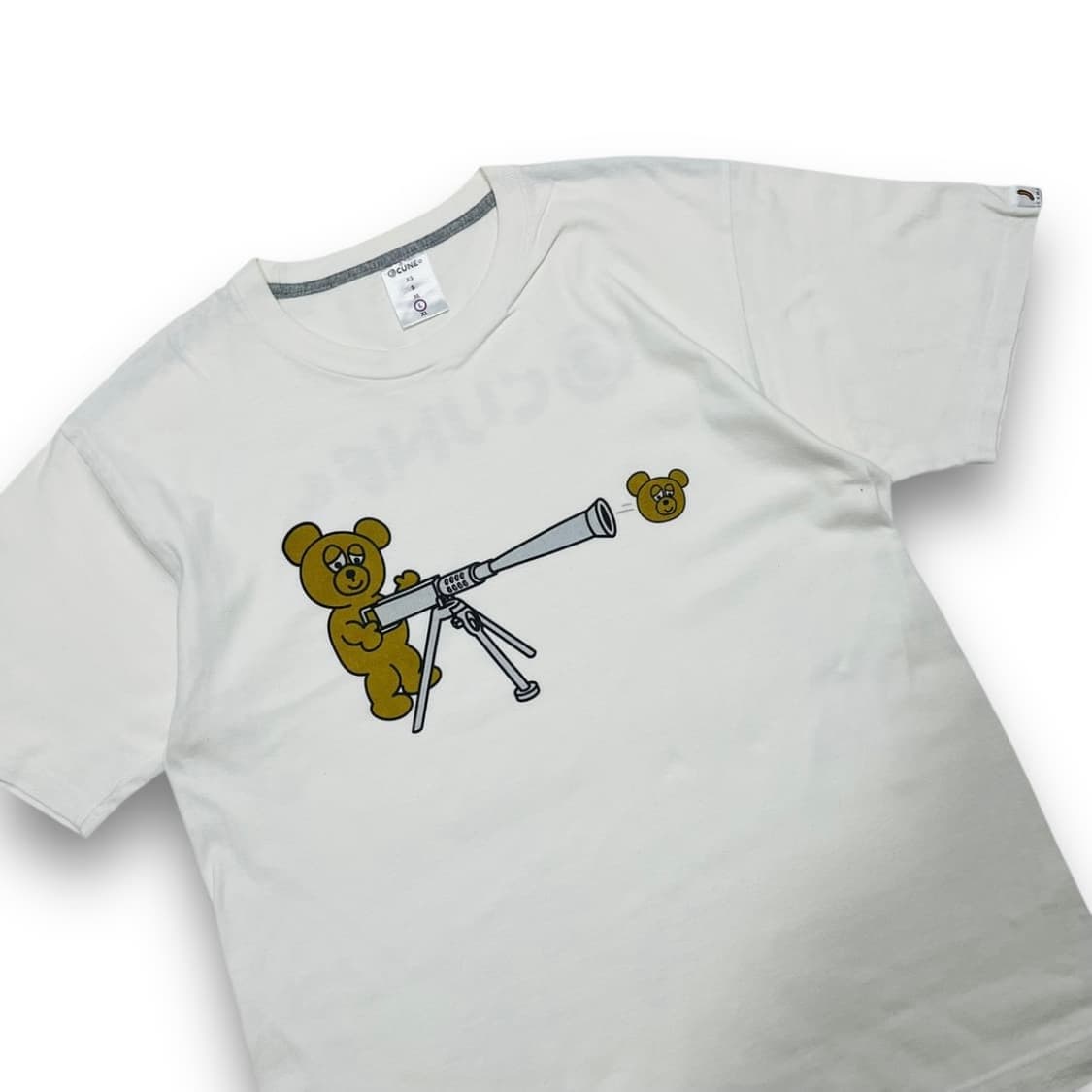 CUNE 곰과 기계 총 아카이브 빈티지 반팔 티셔츠 상품이미지2