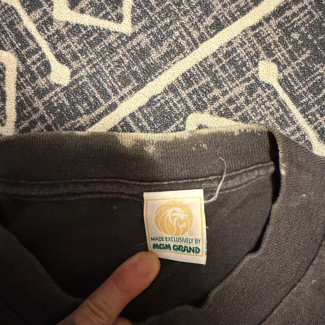 [MGM 공식] 90s 오리지널 마이크 타이슨 vs 노리스 빈티지 티셔츠 상품이미지3