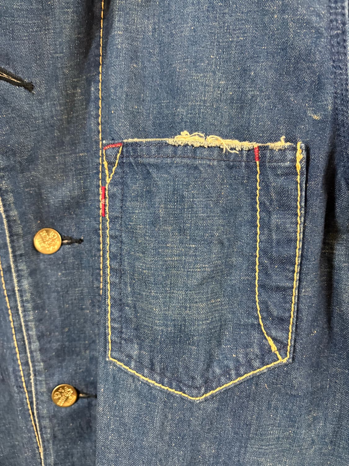 90-00‘s Levis Red loop chore jacket.  상품이미지5