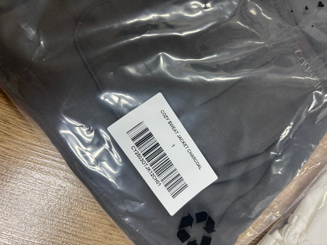 coyseio cozy sweat jacket 새상품 상품이미지3