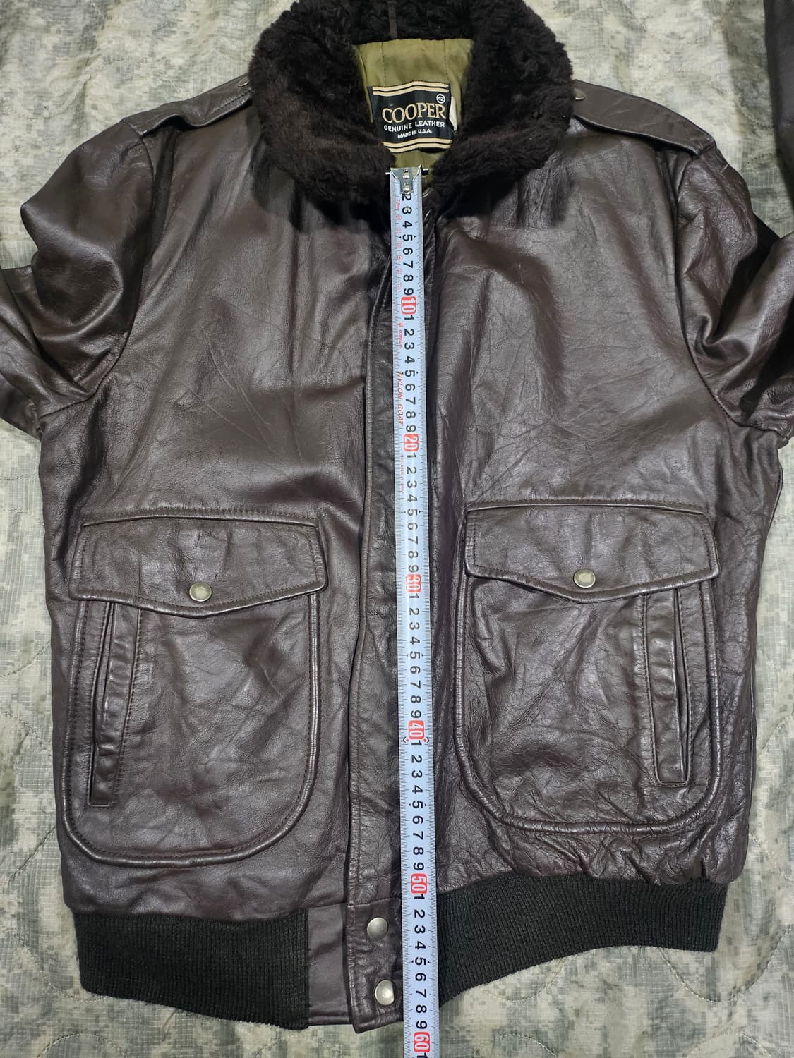 쿠퍼사 G1 레더자켓 42 상품이미지10