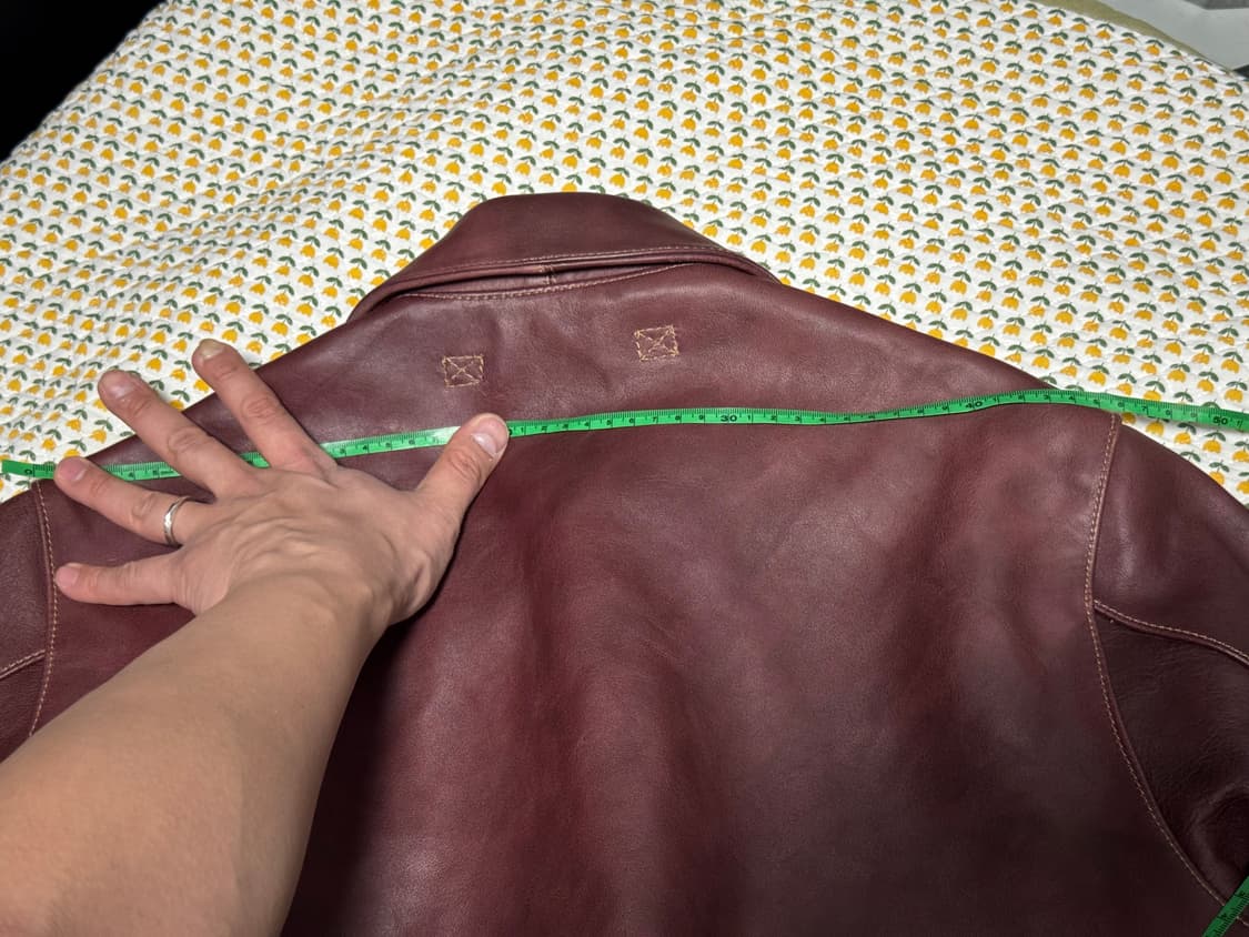 리얼시몬스 버건디 A2자켓 42size 상품이미지6