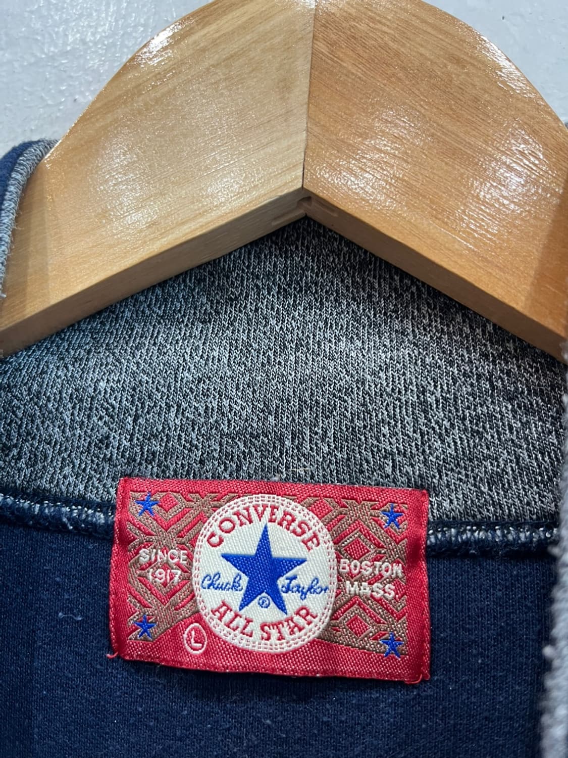 컨버스 재팬 하프집업 맨투맨 상품이미지3