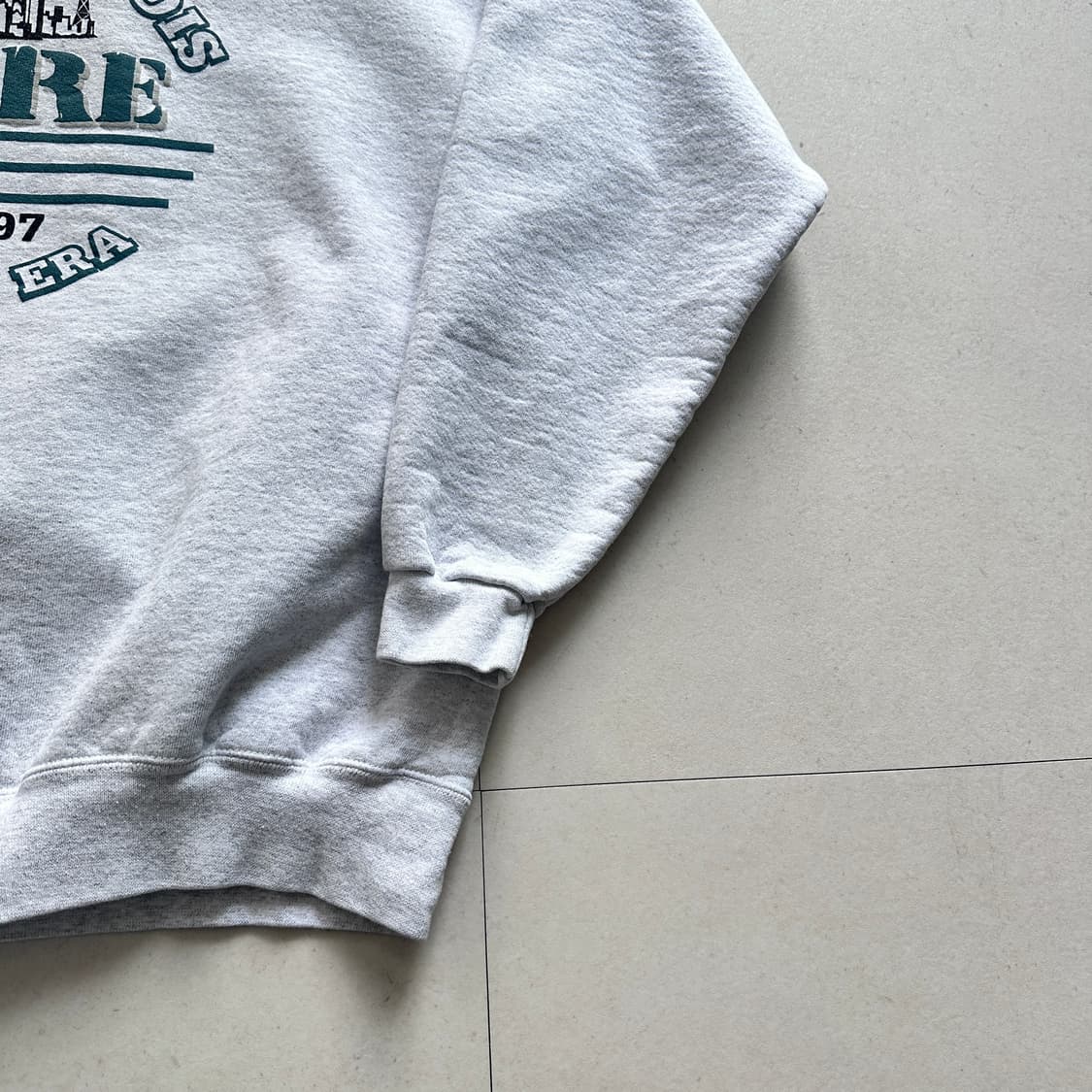 90s 빈티지 미국생산 소피 시카고 오헤어 맨투맨 XXL 상품이미지4