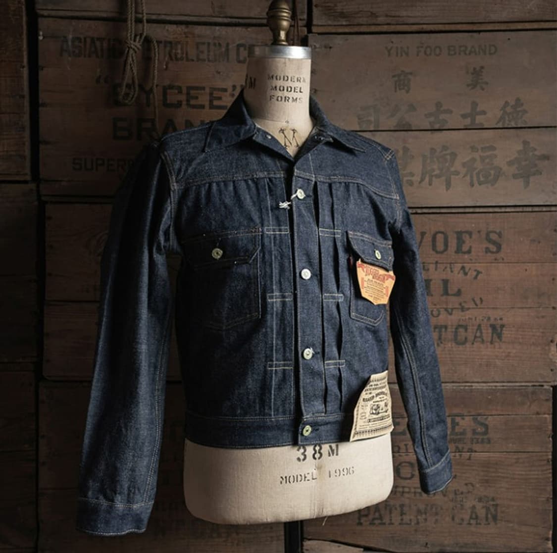 브론슨 58807xx 셀비지 데님 청자켓 2세대 42 상품이미지2