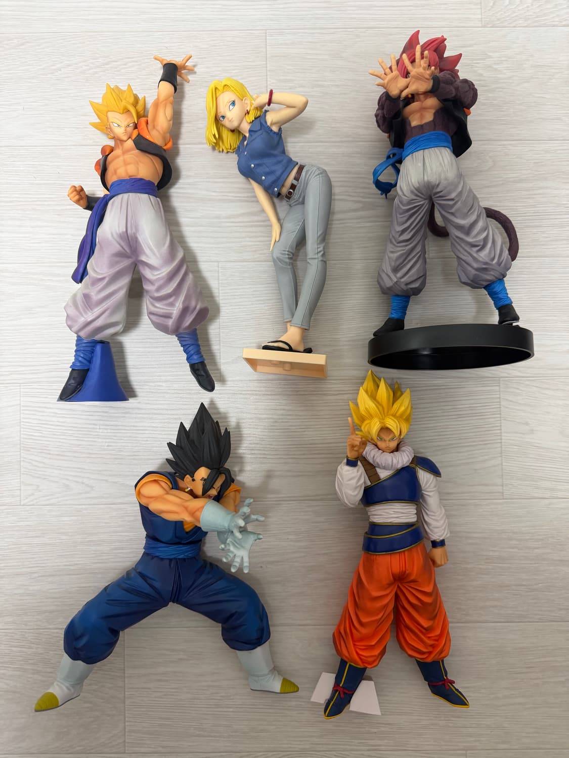드래곤볼 피규어 5종 판매합니다 상품이미지1