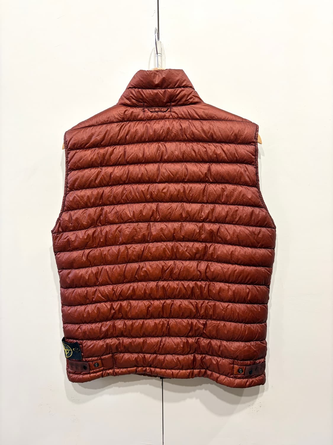 스톤아일랜드 가먼트 다이드 패딩 베스트 상품이미지3