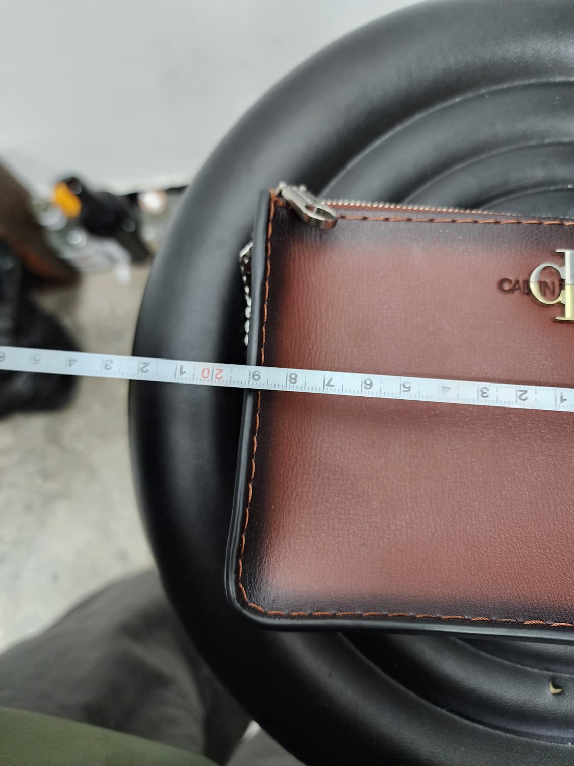 캘빈클라인 브라운 체인 미니백 상품이미지6