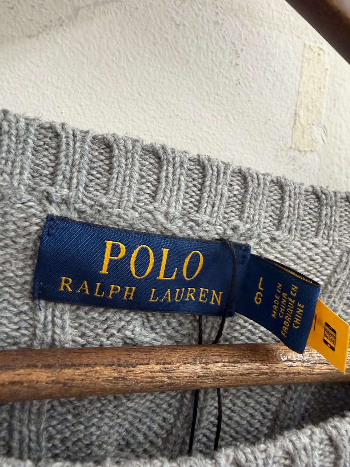 N83. 폴로 꽈배기니트 상품이미지2