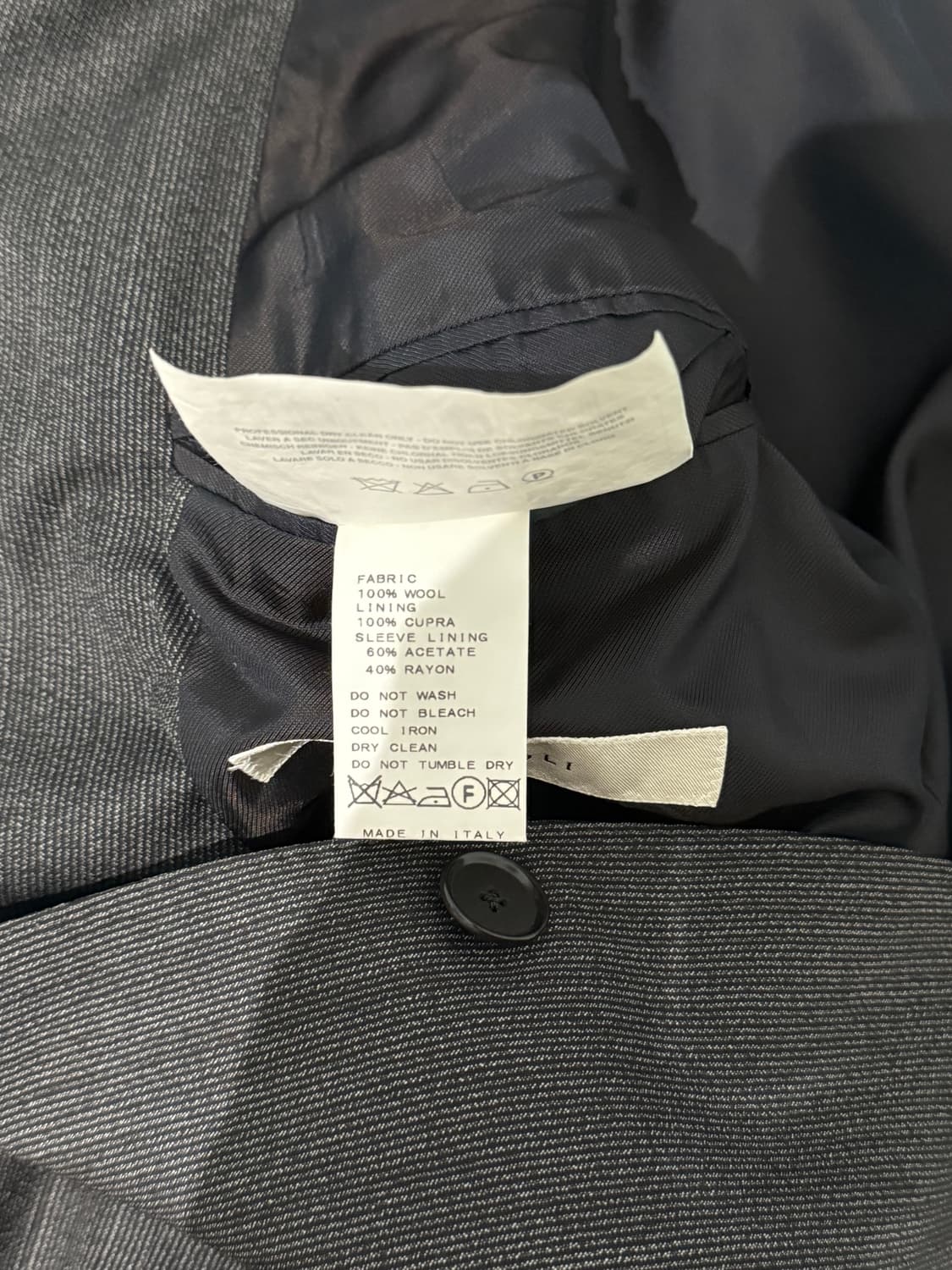 볼리올리 그레이 울 자켓 상품이미지7