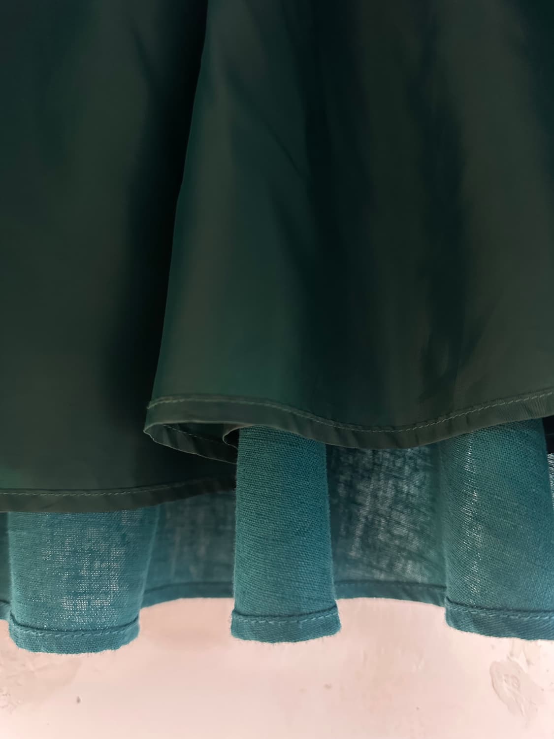 일본빈티지 린넨52% 혼방 플레어 롱 스커트  상품이미지3