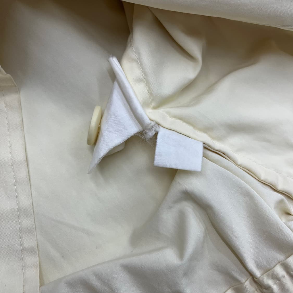 입생로랑 체크 카라 아이보리 자켓 상품이미지5