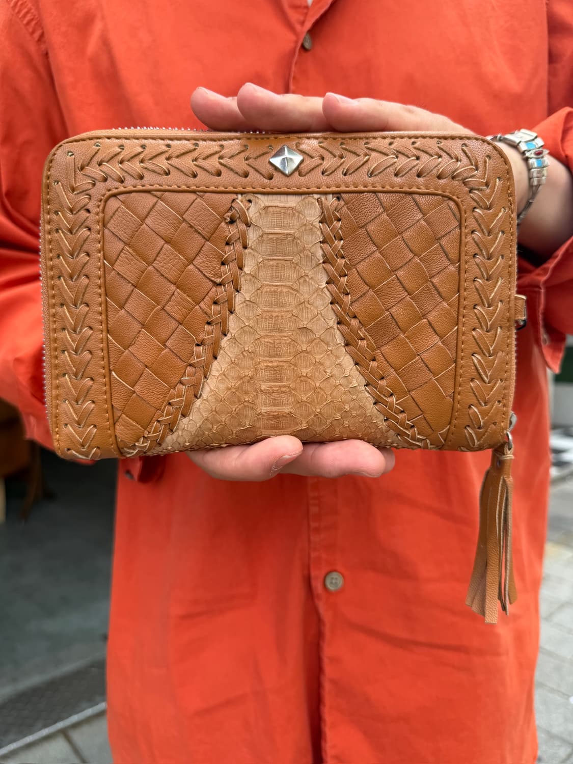 Mahiya Leather Bohemian Wallet 상품이미지5
