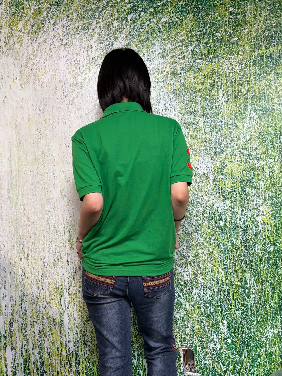 폴로 빅포니 치프키프 그린 반팔 카라 티셔츠 M 상품이미지4