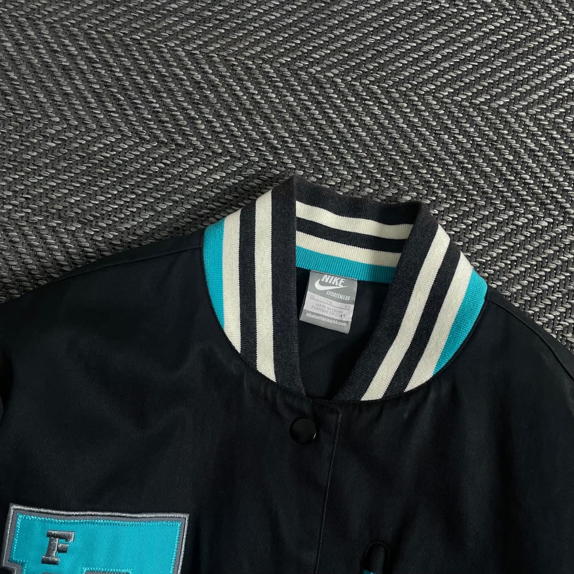 00s 나이키 에어포스 업타운 바시티 자켓o 3932 상품이미지5