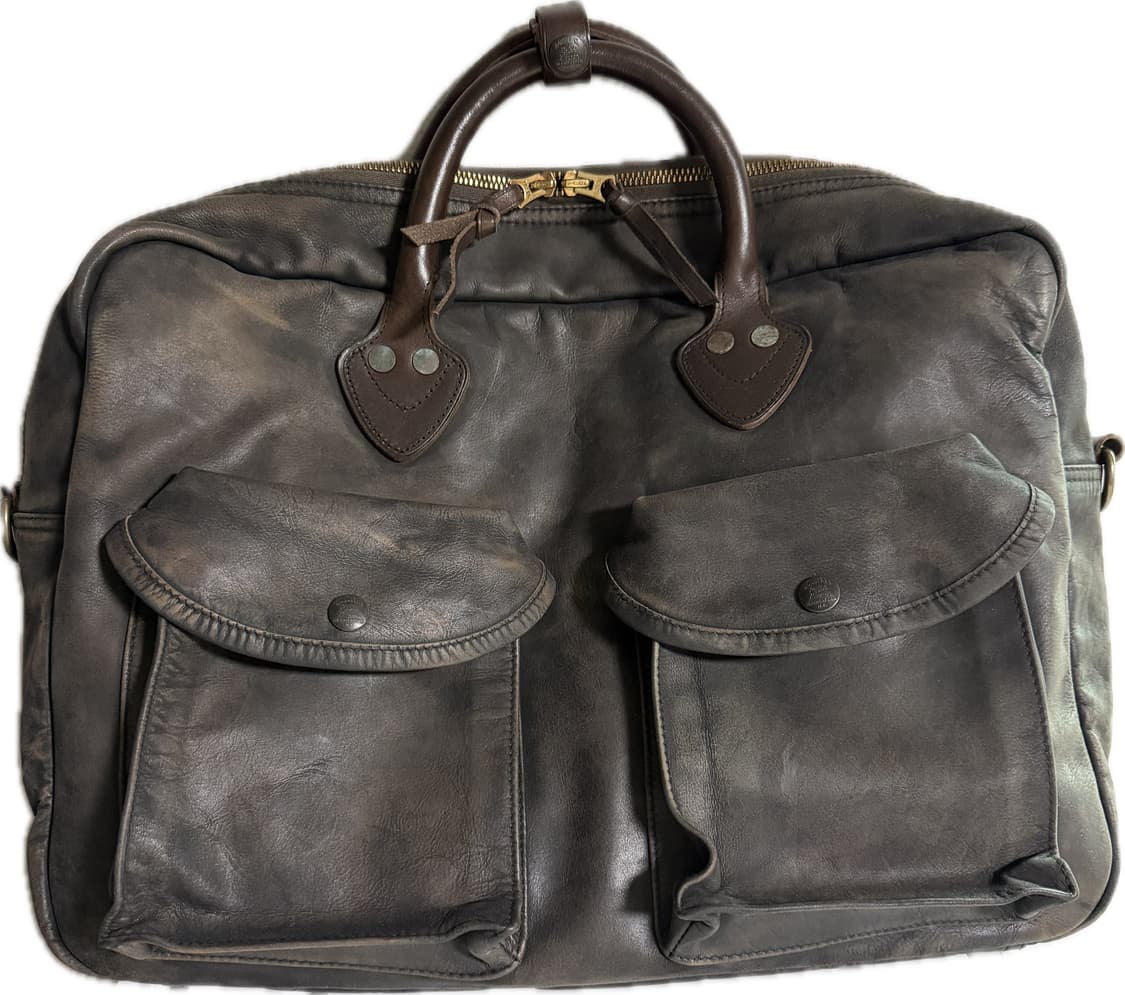 rrl 레더 브리프케이스 상품이미지1