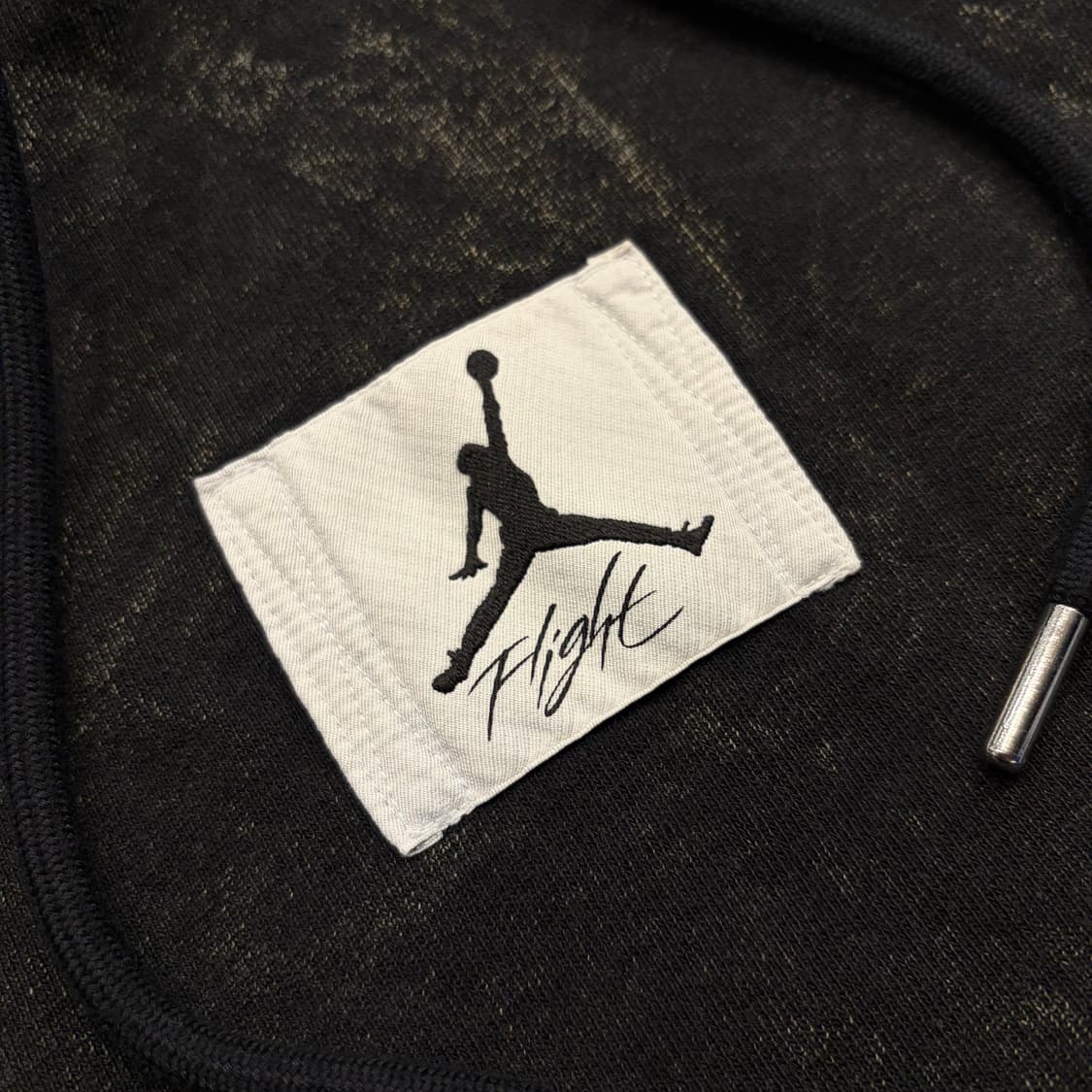 [L] 조던 에센셜 플라이트 워시드 후드티 블랙 C427 상품이미지4