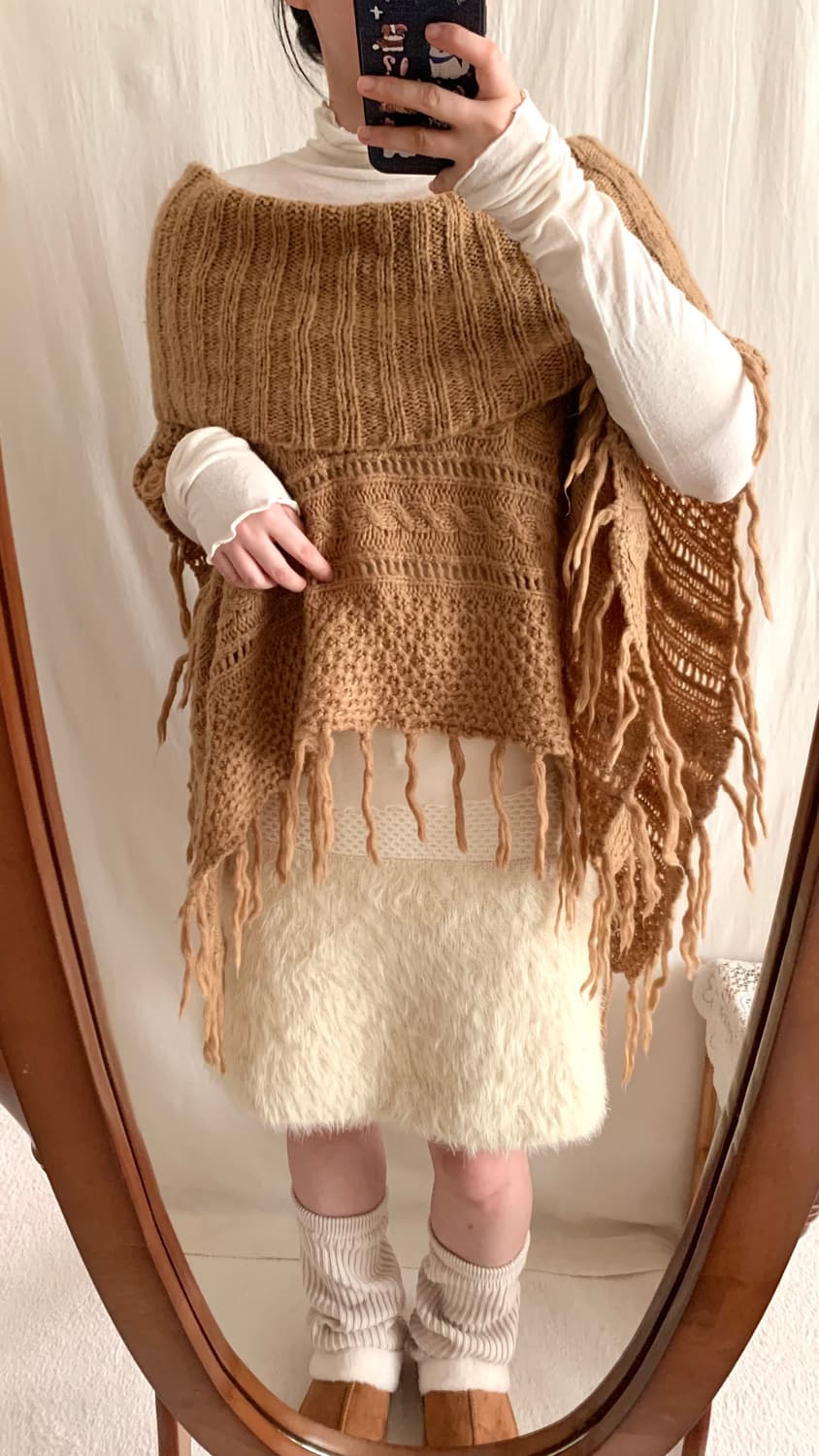 라떼갸루 오프숄더 케이프 상품이미지5