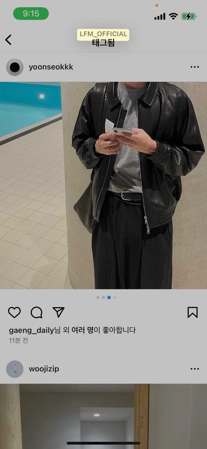 Lfm Leather Bomber Jacket 상품이미지5