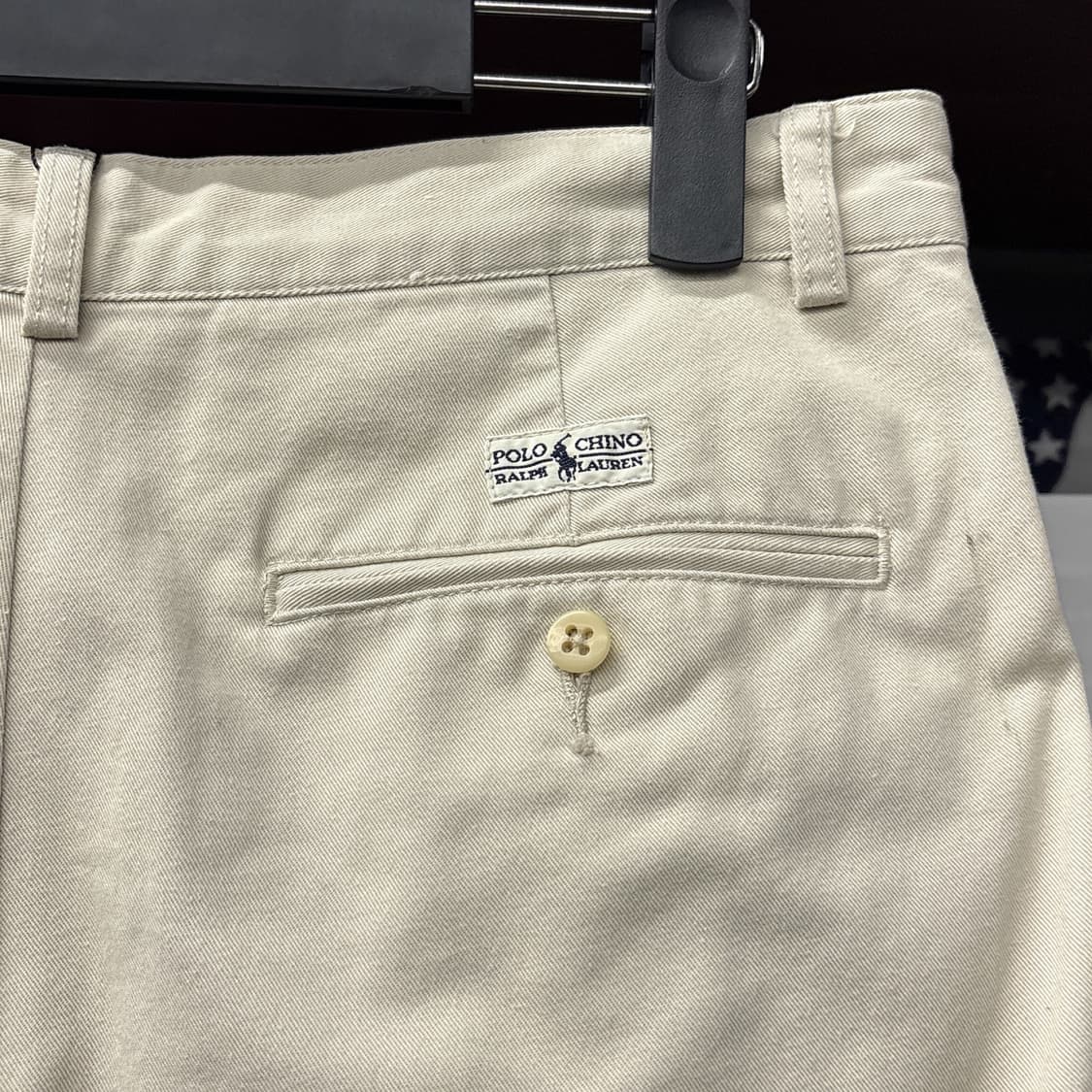 90s 폴로 랄프로렌 투턱 플리츠 테일러 쇼츠 치노팬츠 N1106   상품이미지8