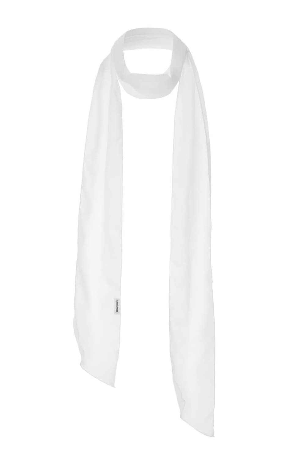 택O 새상품) 쓰리타임즈 쁘띠 쉬폰 머플러 아이보리 (예약중인 상품입니다 상품이미지2