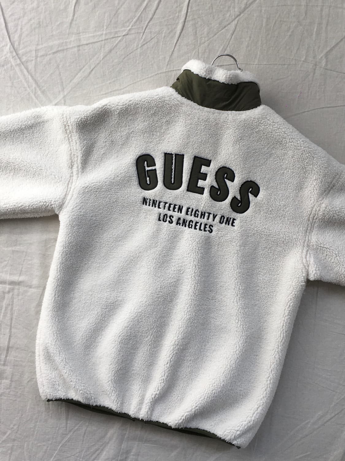 게스 백스펠 후리스 상품이미지3