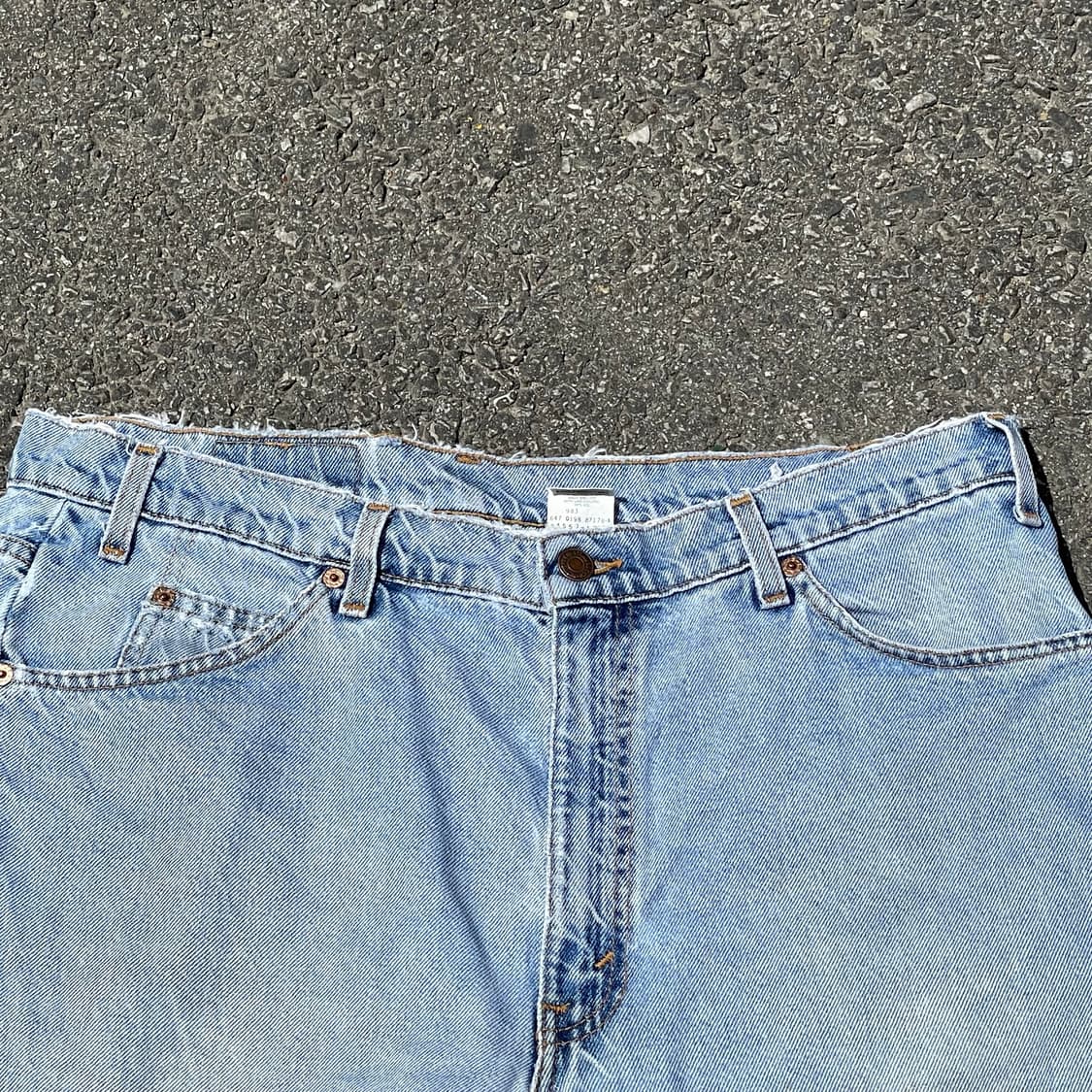 90s 리바이스 550 데님쇼츠 p680 상품이미지2