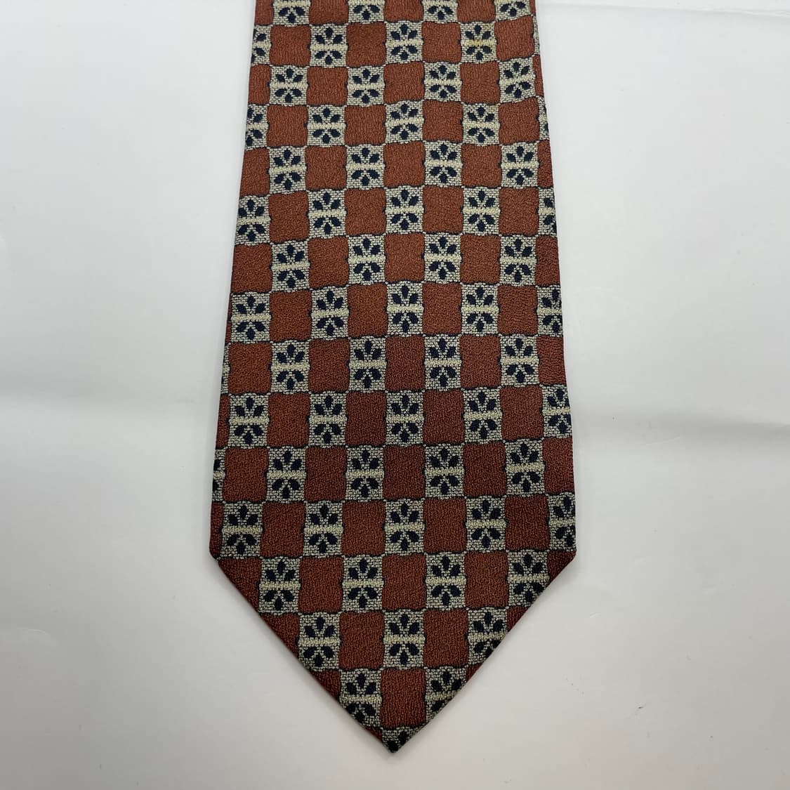 858) (Ermenegildo zegna) 에르메네질도제냐 패턴 넥타이 상품이미지3