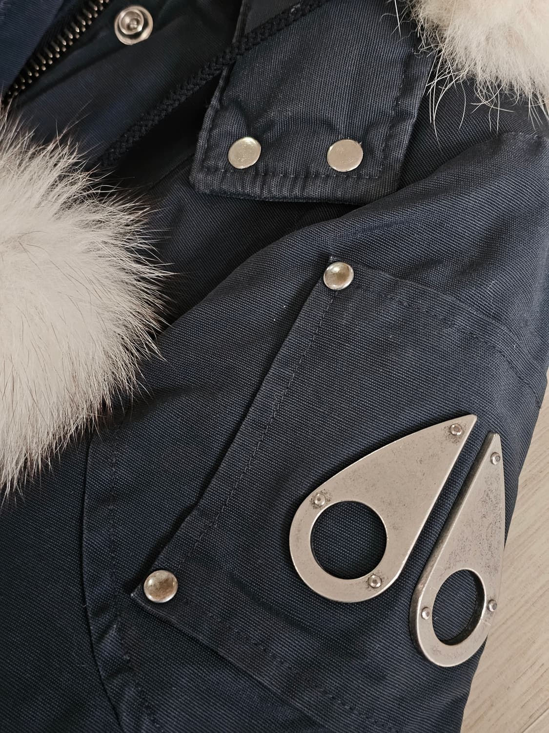 무스너클 스틸링 패딩 네이비 XS 상품이미지4