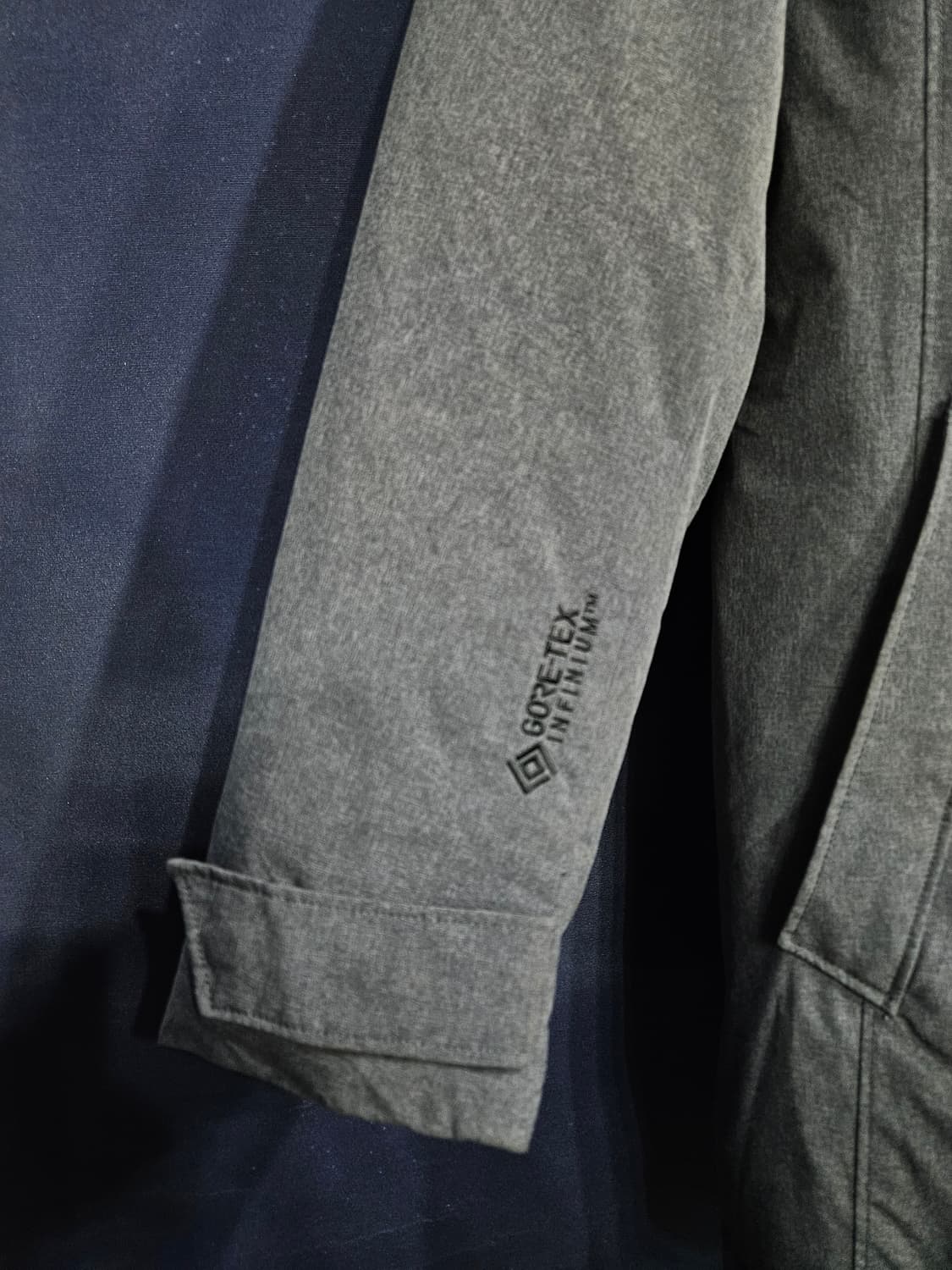 네파 고어텍스 그레이 남성 100 구스다운 롱패딩  상품이미지5