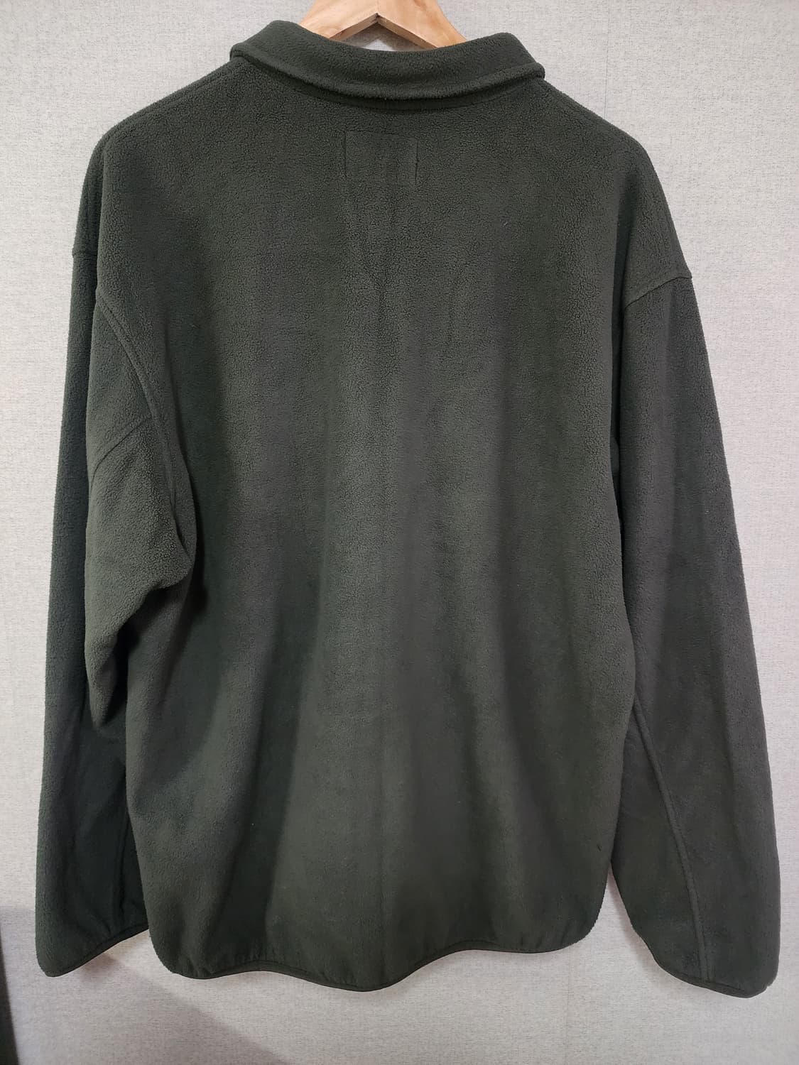 [3] 퍼렌 카라 플리스 올리브 상품이미지2